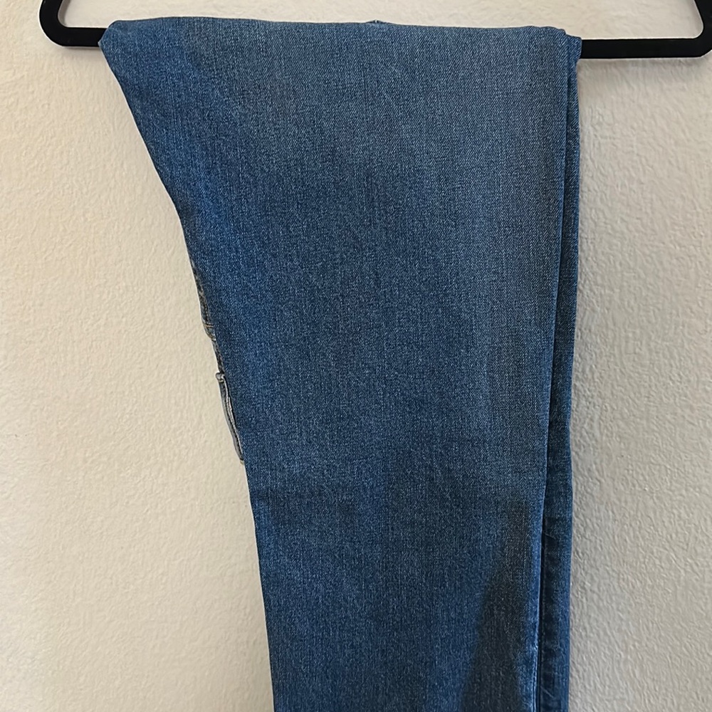 Levi’s Patchwork Straight Leg Jeans - image 1